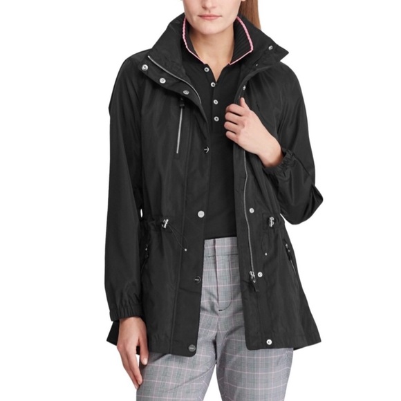 Polo Golf Jackets & Blazers - Polo Golf Ralph Lauren Water Repellant Golf Jacket Black Nylon Women’s XS